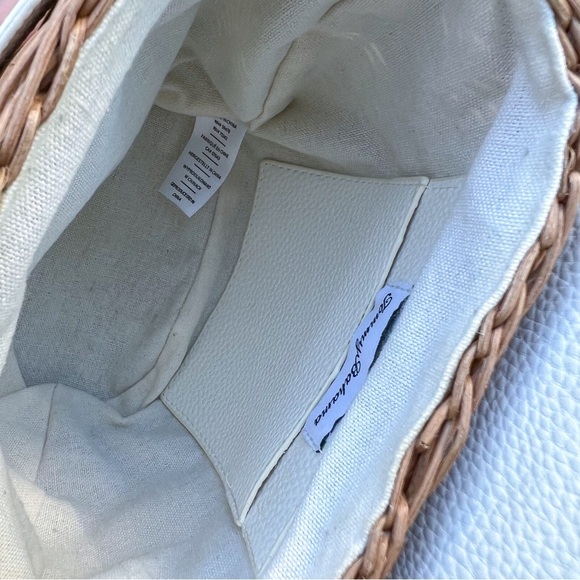 Tommy Bahama Picnic Basket Crossbody Purse - EUC - Picture 9 of 10
